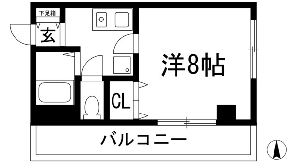 マサーレ川西の物件間取画像